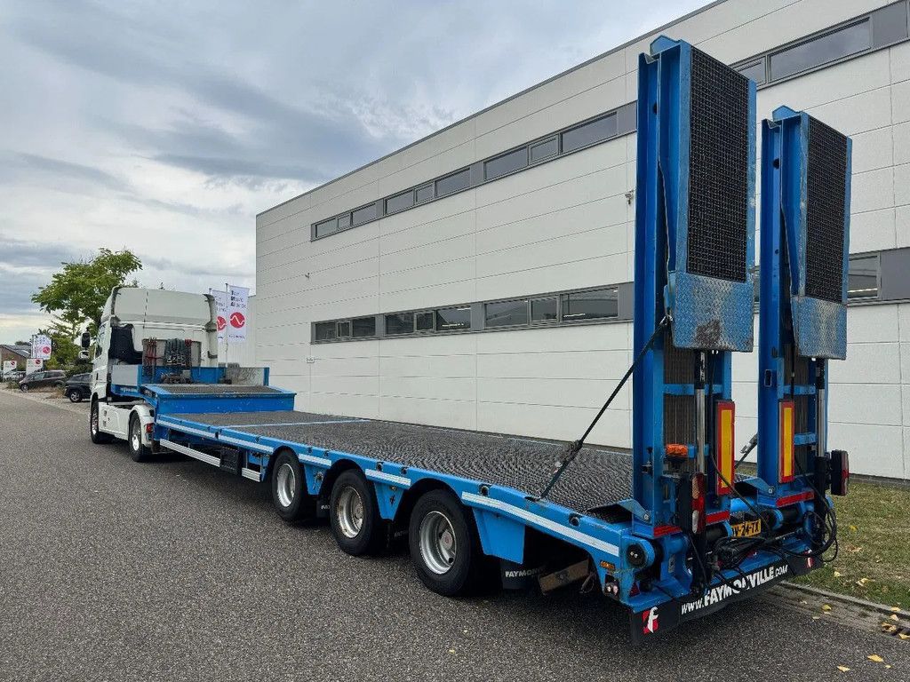 Faymonville Multimax F-S43-ABA semiedieplader oplegger