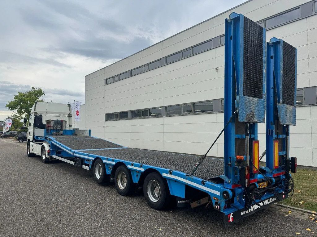 Faymonville Multimax F-S43-ABA semiedieplader oplegger