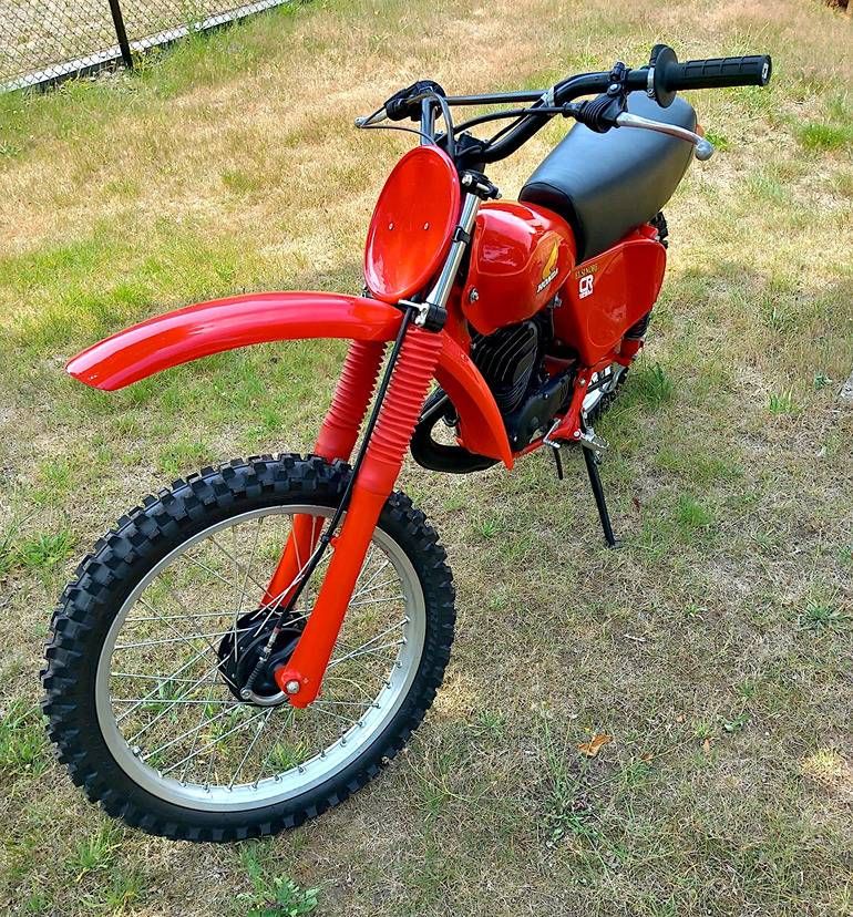 Cross-motor Honda 'Elsinore' CR 125M (Marge)