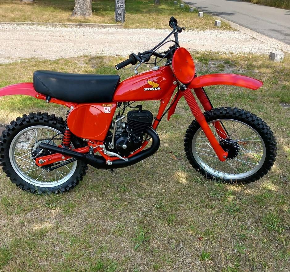 Cross-motor Honda 'Elsinore' CR 125M (Marge)