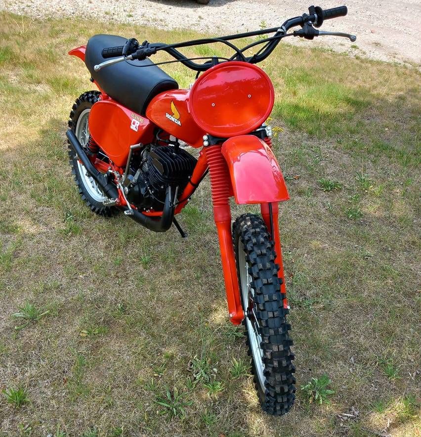 Cross-motor Honda 'Elsinore' CR 125M (Marge)