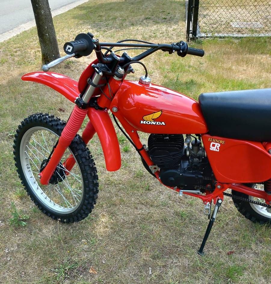 Cross-motor Honda 'Elsinore' CR 125M (Marge)