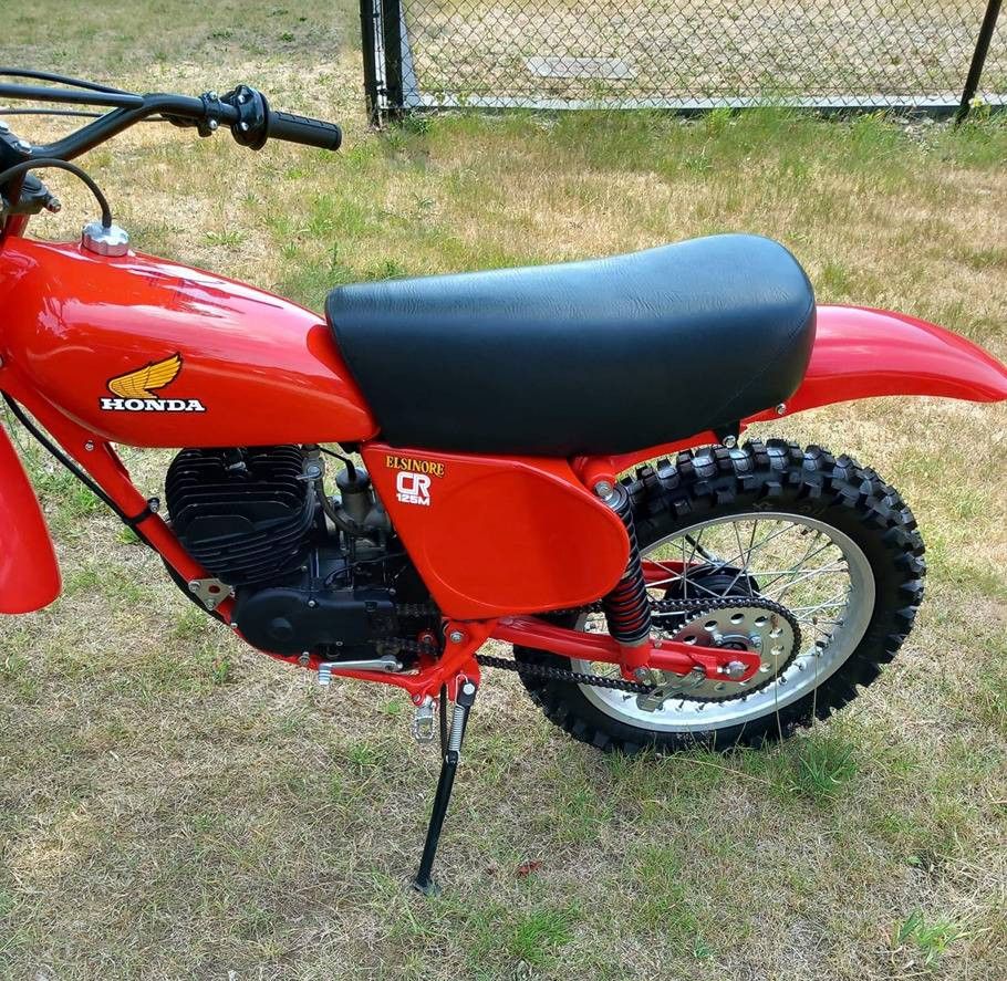 Cross-motor Honda 'Elsinore' CR 125M (Marge)