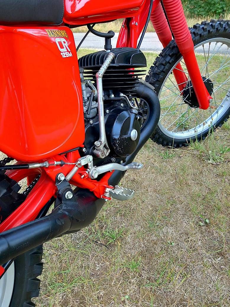 Cross-motor Honda 'Elsinore' CR 125M (Marge)