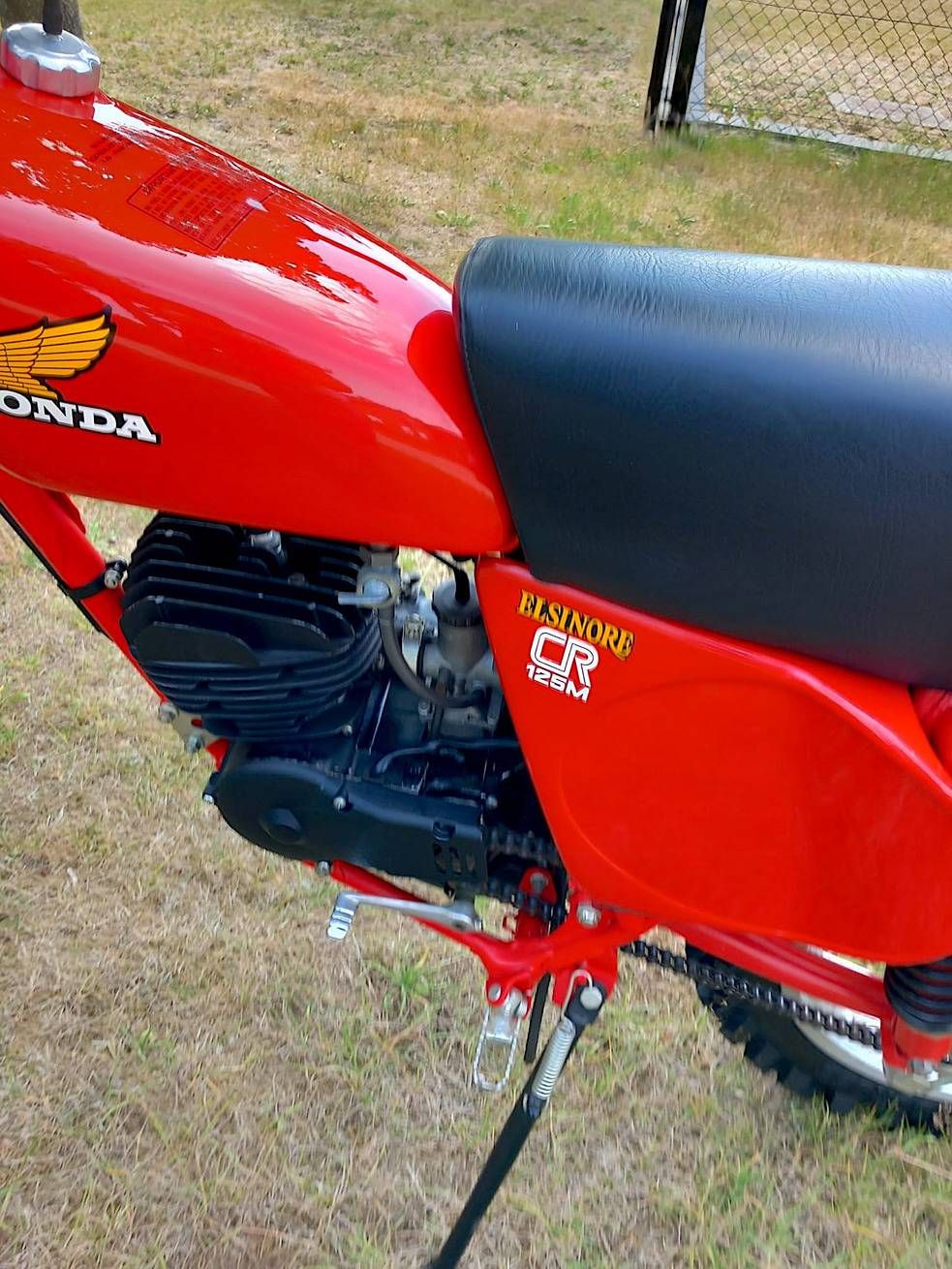 Cross-motor Honda 'Elsinore' CR 125M (Marge)