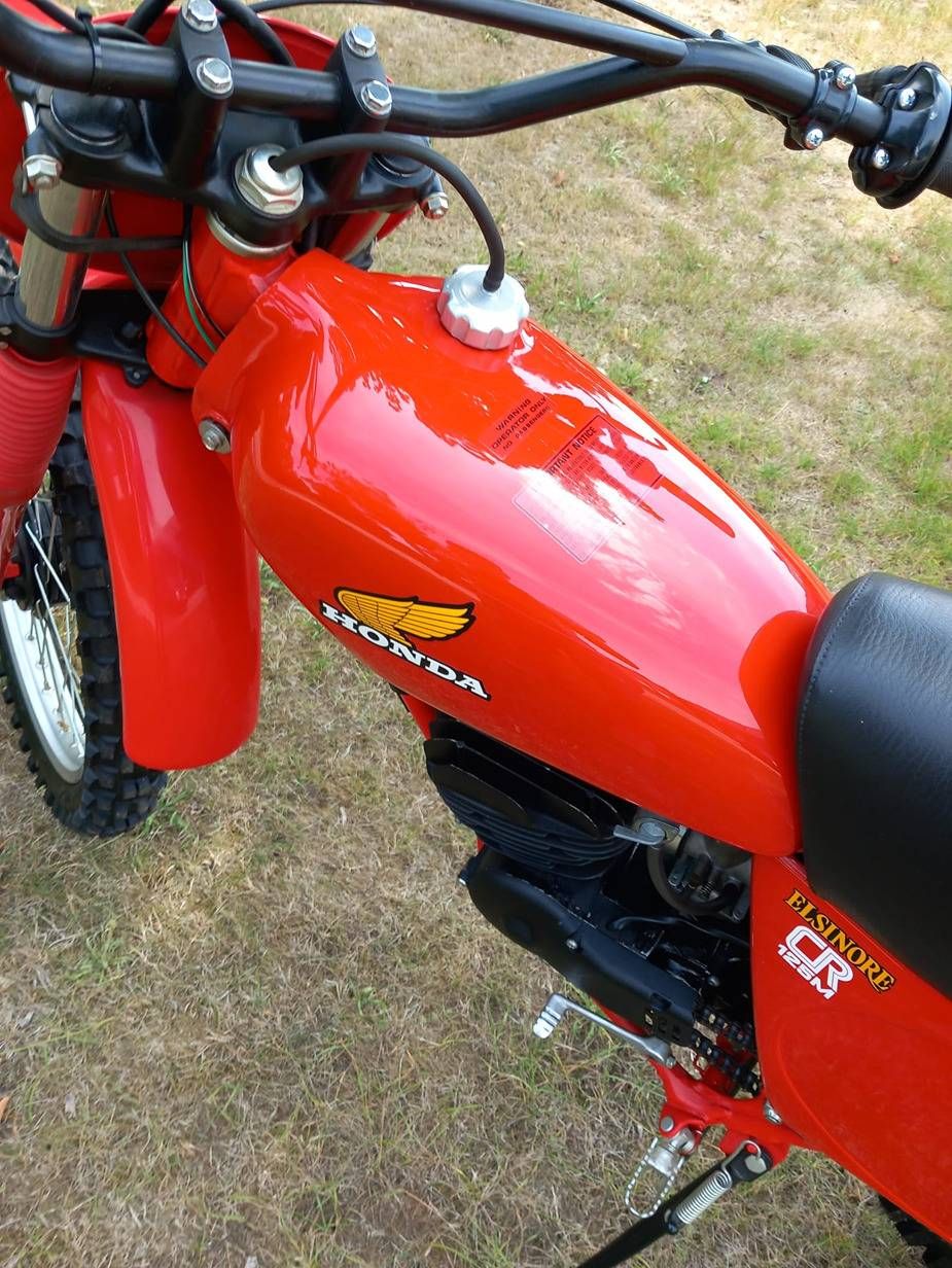 Cross-motor Honda 'Elsinore' CR 125M (Marge)