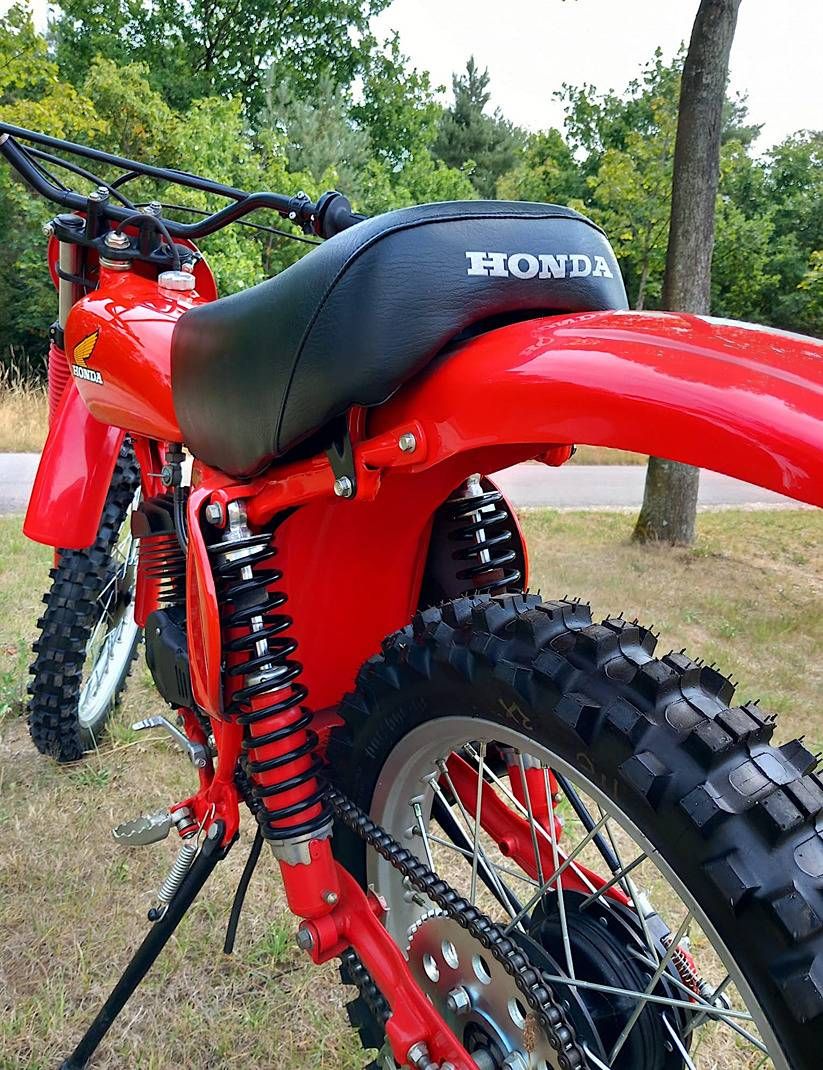 Cross-motor Honda 'Elsinore' CR 125M (Marge)