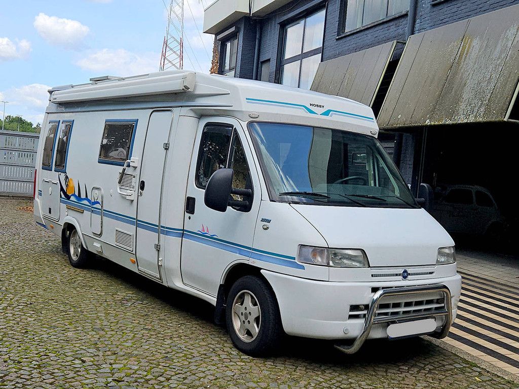 Oldtimer Camper Fiat Hobby (Ducato Maxi) 2.5 TDI Diesel 1995 (Marge)
