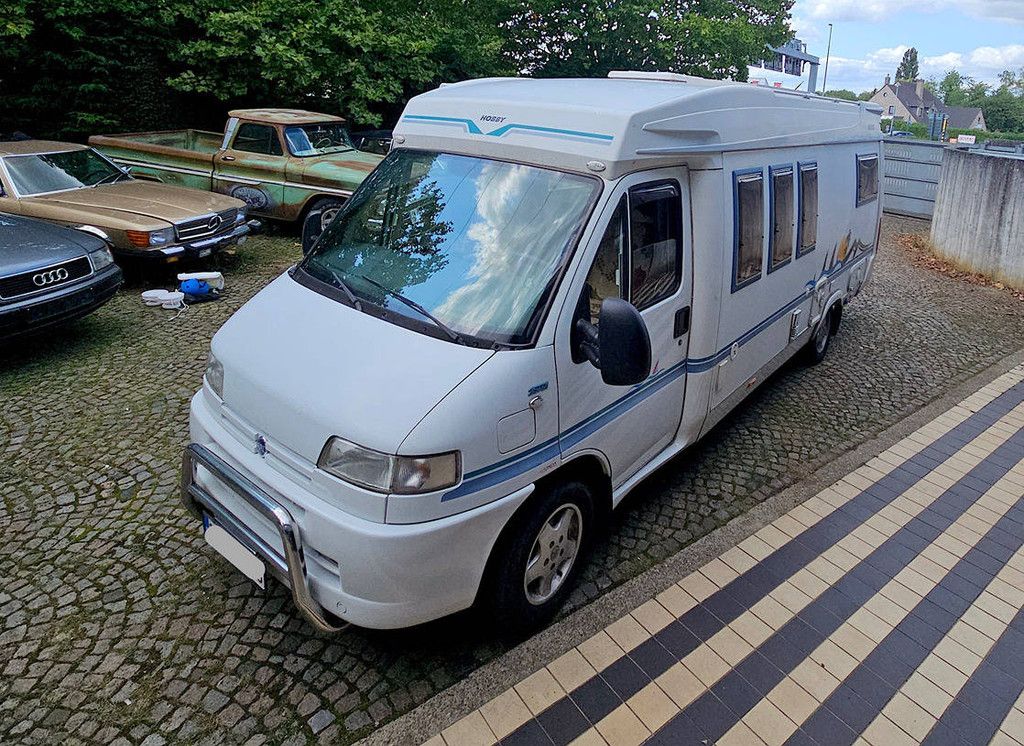 Oldtimer Camper Fiat Hobby (Ducato Maxi) 2.5 TDI Diesel 1995 (Marge)
