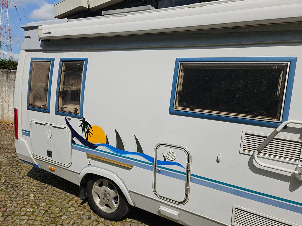 Oldtimer Camper Fiat Hobby (Ducato Maxi) 2.5 TDI Diesel 1995 (Marge)