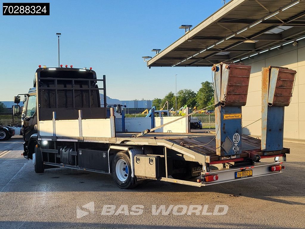DAF LF 180 4X2 14t NL-Truck Machine transporter Oprijwagen Hydraulic ramps Euro 6