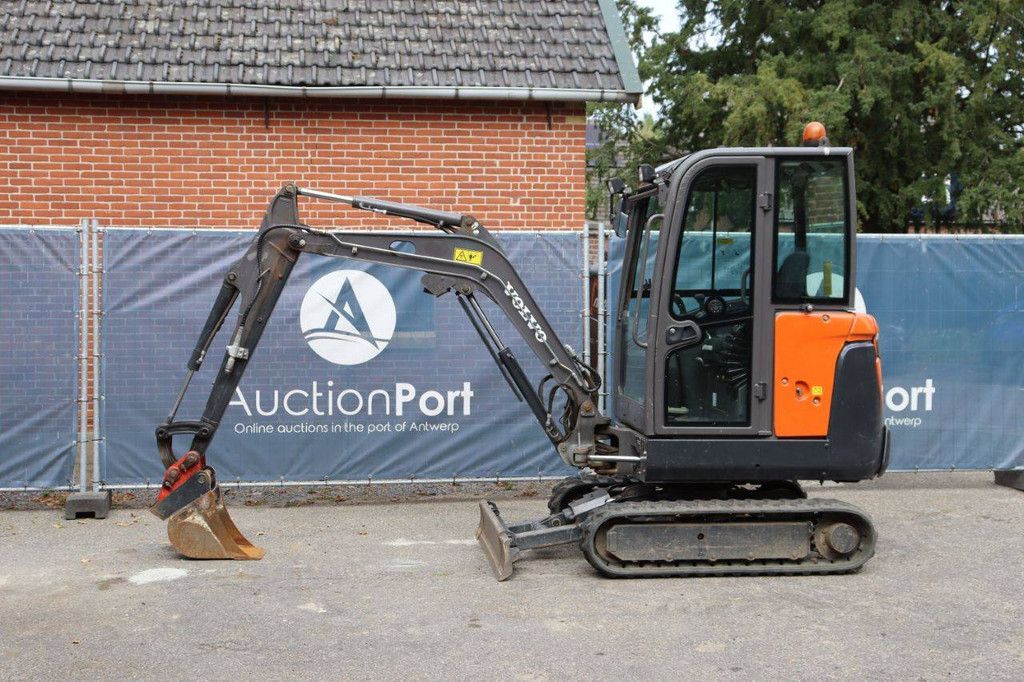 Mini excavator Volvo EC18D Diesel 12kW 2018
