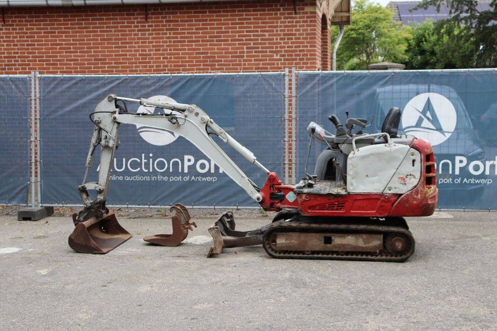 Mini excavator Takeuchi TB216 Diesel 11.5kW 2016