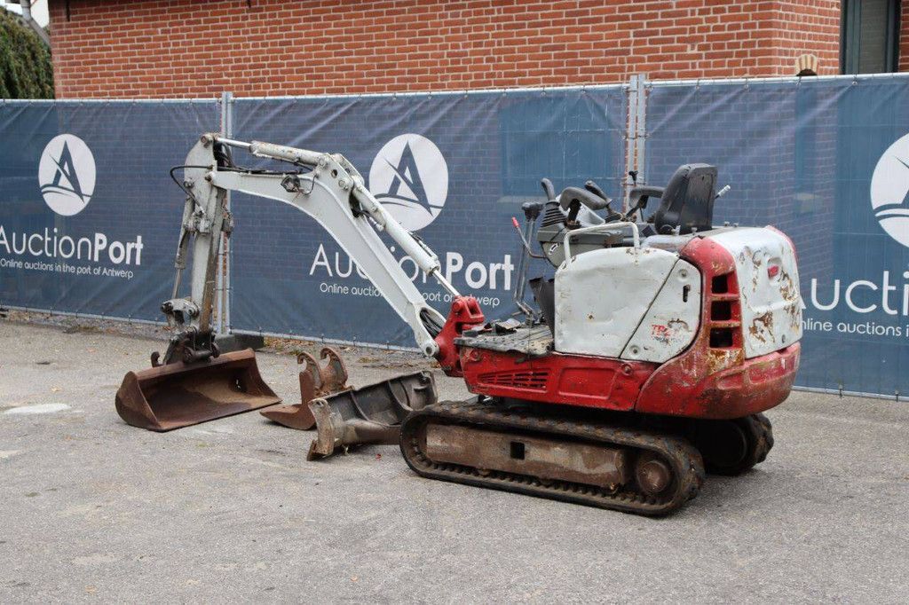 Mini excavator Takeuchi TB216 Diesel 11.5kW 2016