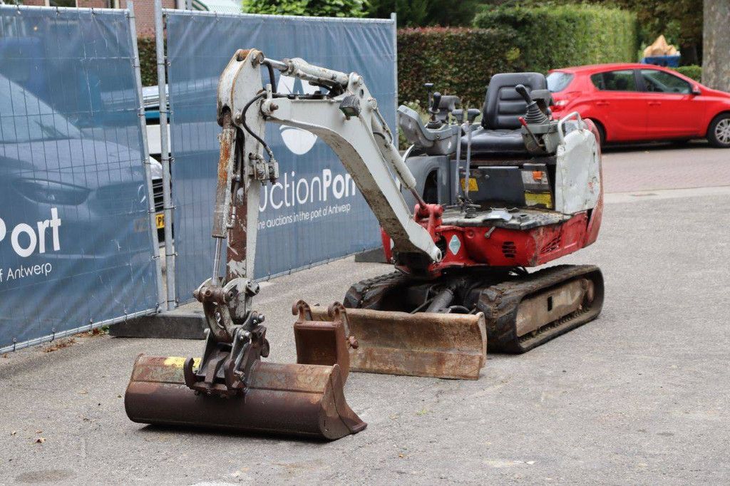 Mini excavator Takeuchi TB216 Diesel 11.5kW 2016