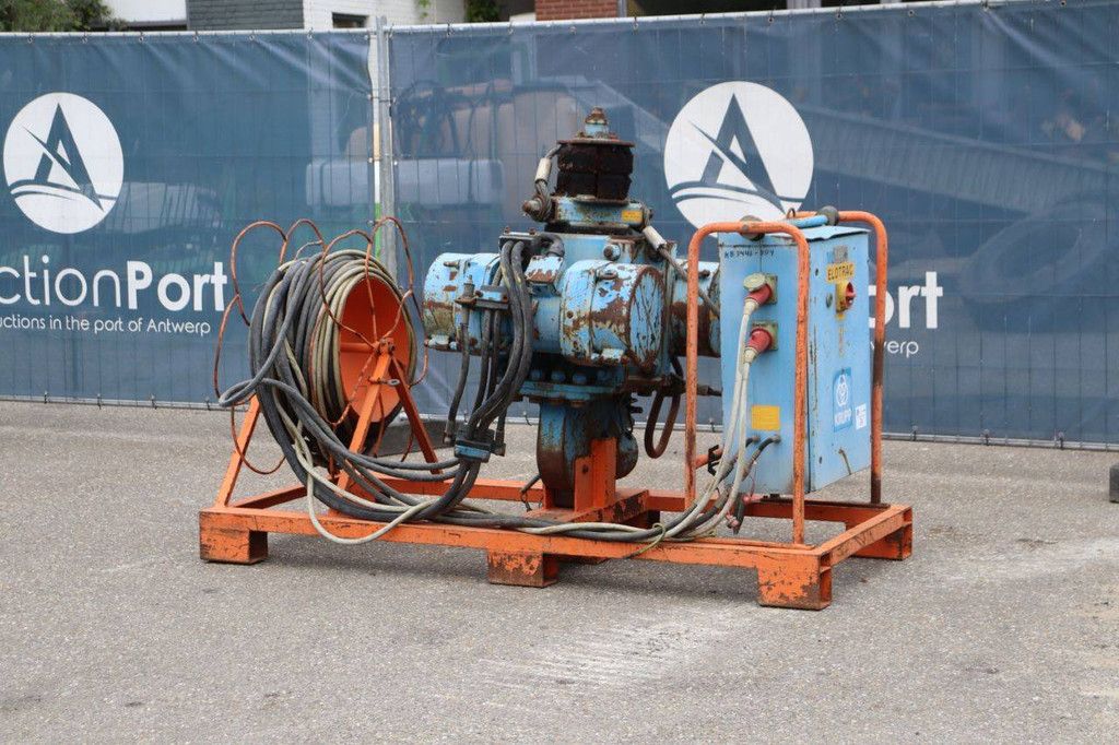 Sheet pile vibrator Tracto Technik Elotrak15 Electric 150bar 1983