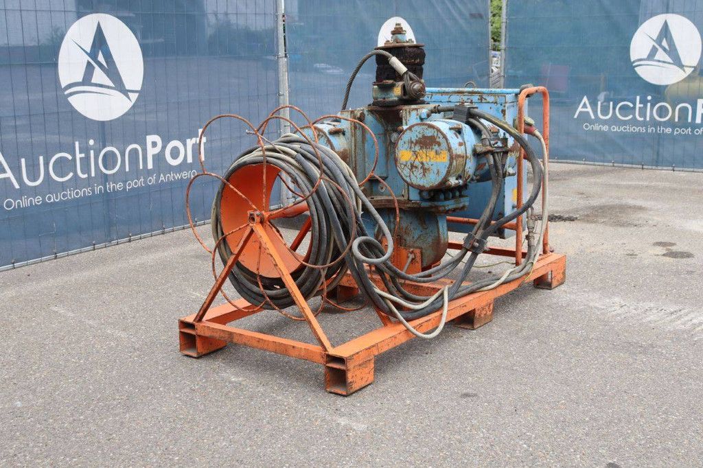 Sheet pile vibrator Tracto Technik Elotrak15 Electric 150bar 1983