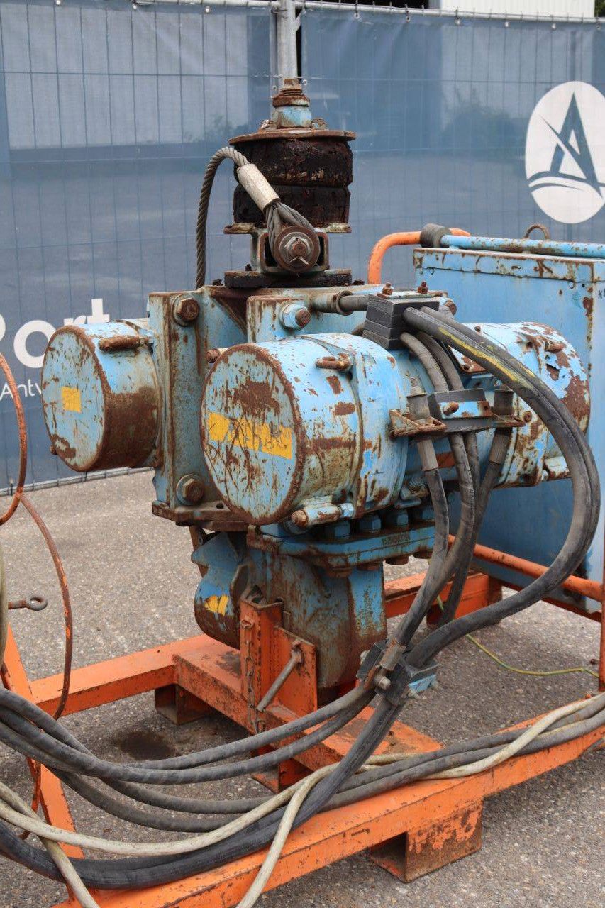Sheet pile vibrator Tracto Technik Elotrak15 Electric 150bar 1983