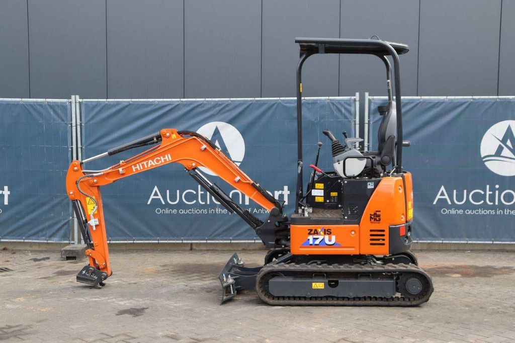 Minigraver Hitachi ZAXIS 17U Diesel 2023 Nieuw