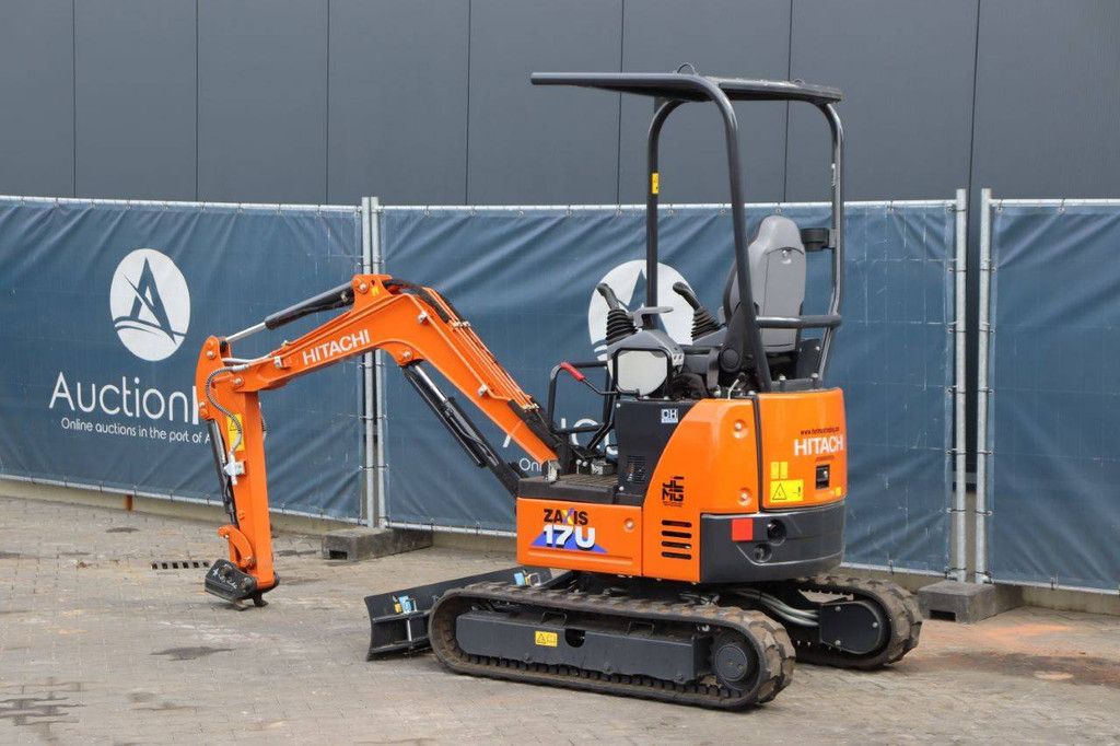 Minigraver Hitachi ZAXIS 17U Diesel 2023 Nieuw