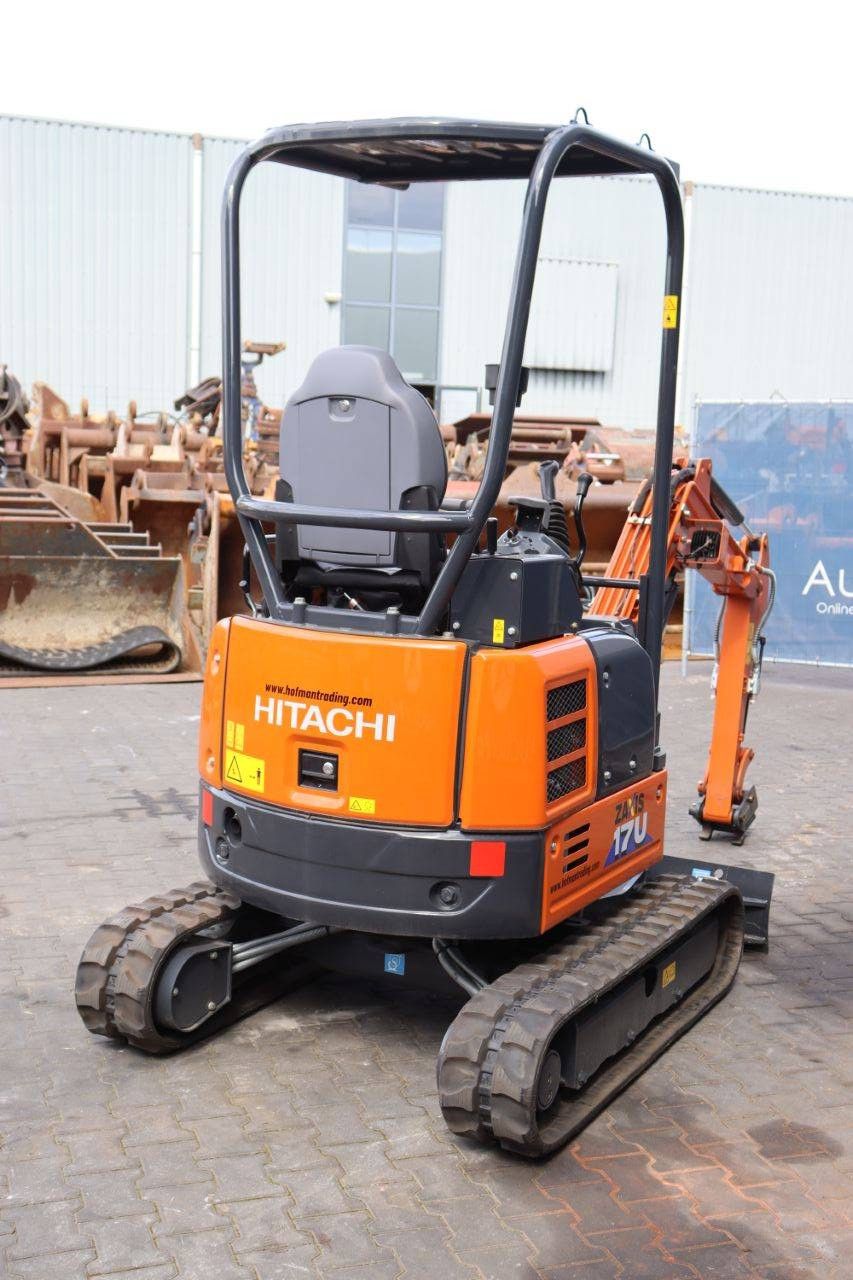 Minigraver Hitachi ZAXIS 17U Diesel 2023 Nieuw