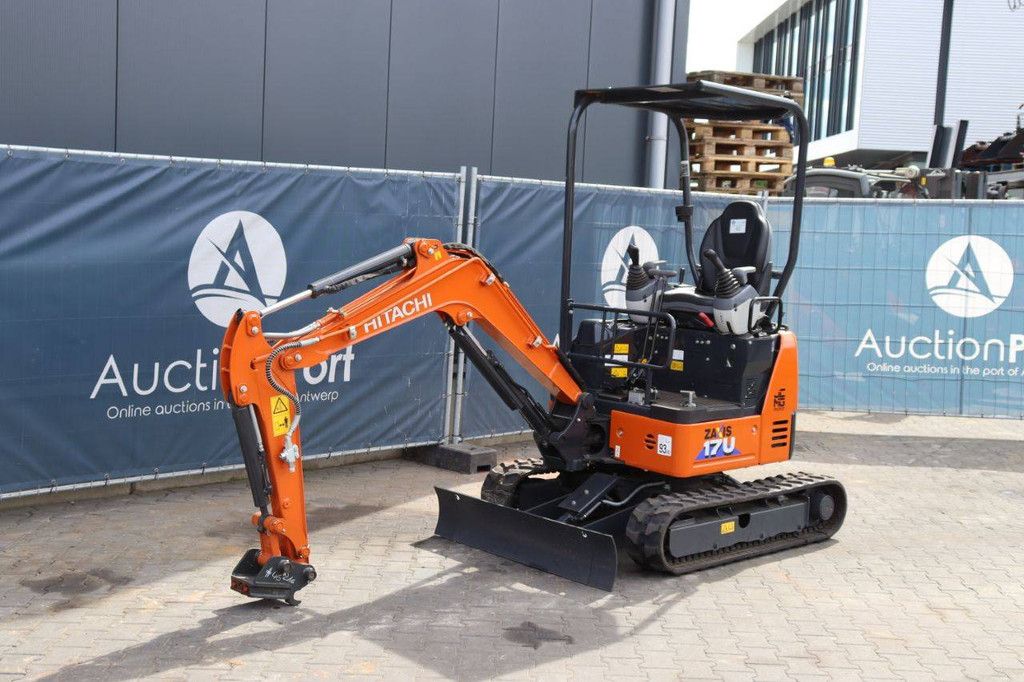 Minigraver Hitachi ZAXIS 17U Diesel 2023 Nieuw