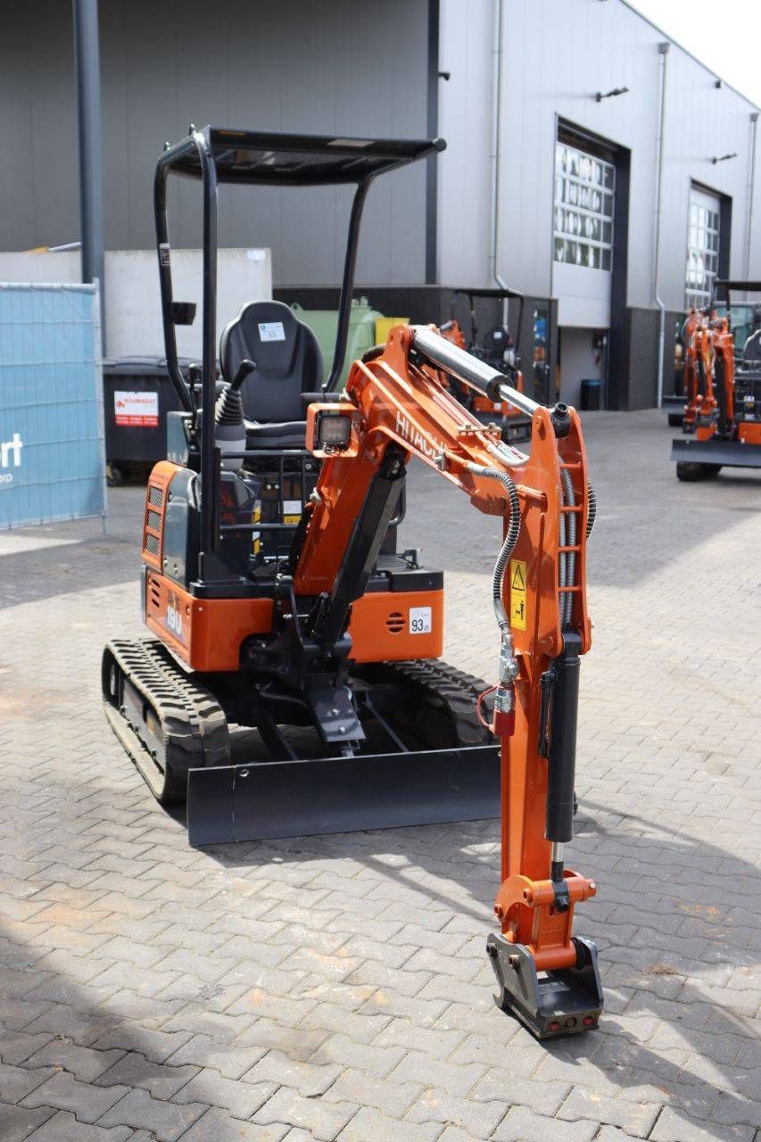 Minigraver Hitachi ZX19U-6 Diesel 2022 Nieuw