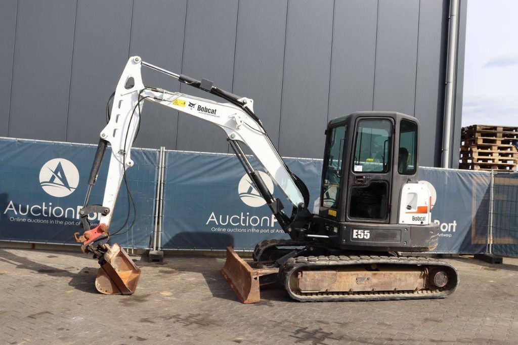Rupsgraafmachine Bobcat E55 Diesel 2017