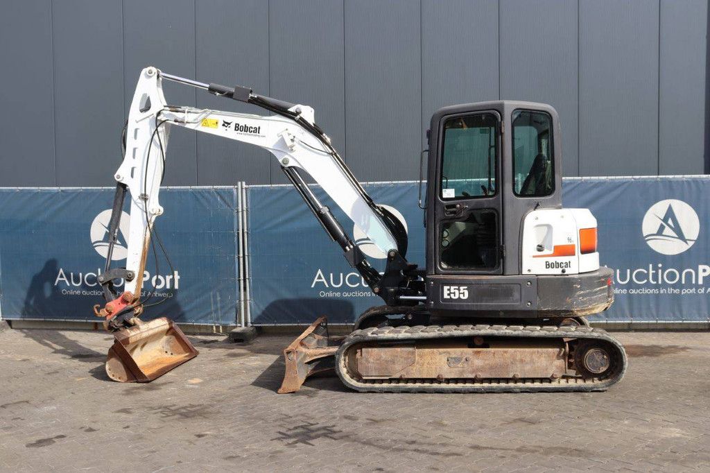 Rupsgraafmachine Bobcat E55 Diesel 2017