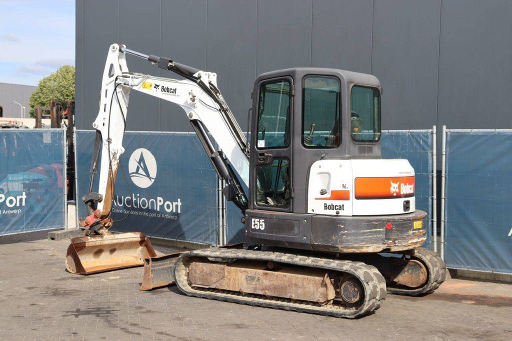 Rupsgraafmachine Bobcat E55 Diesel 2017