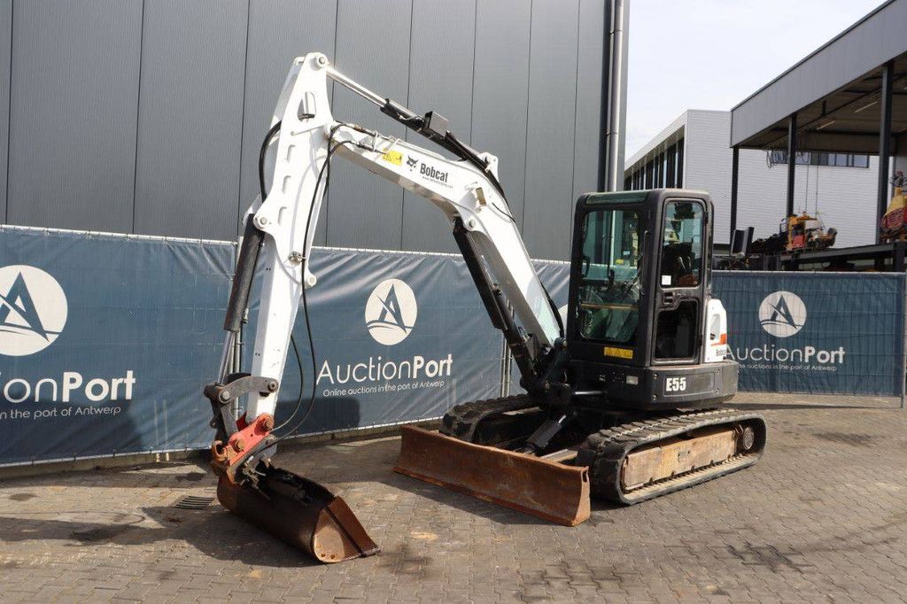 Rupsgraafmachine Bobcat E55 Diesel 2017
