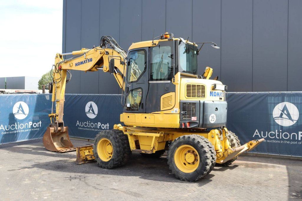 Mobilbagger Komatsu PW98MR-11 Diesel 2012