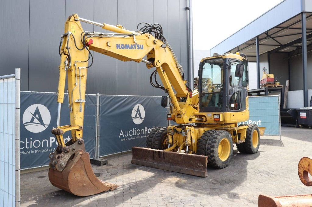Mobilbagger Komatsu PW98MR-11 Diesel 2012