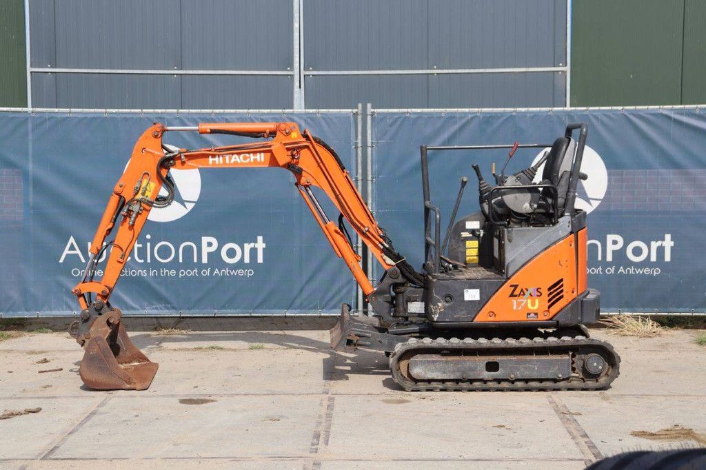 Minibagger Hitachi ZX17U Diesel 11kW 2007