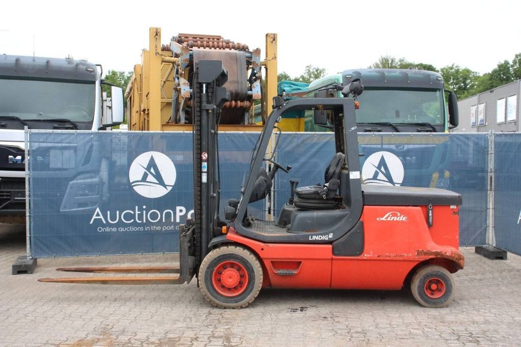 Gabelstapler Linde E48P Elektro 4800kg 5,45m 2006