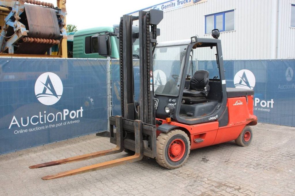 Gabelstapler Linde E48P Elektro 4800kg 5,45m 2006