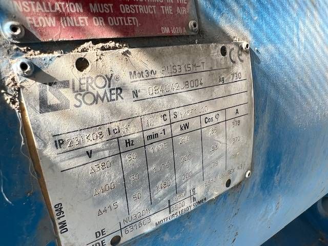 Compressor Compair MA-351 A Electric 10bar 1998