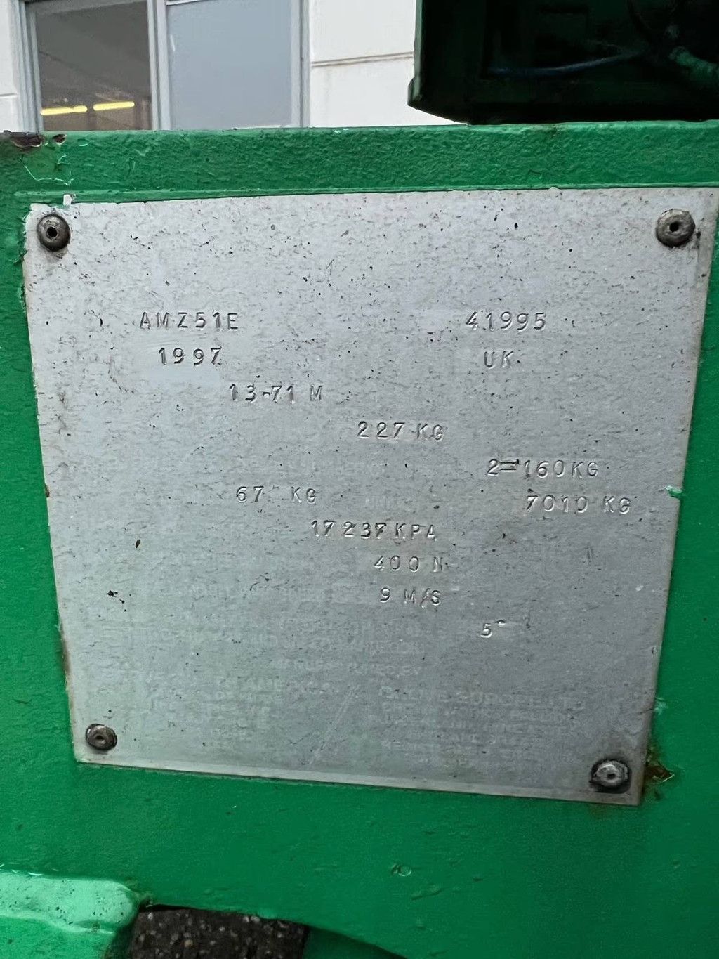 Knikarmhoogwerker Grove AMZ 51E Diesel 15.75m 1997