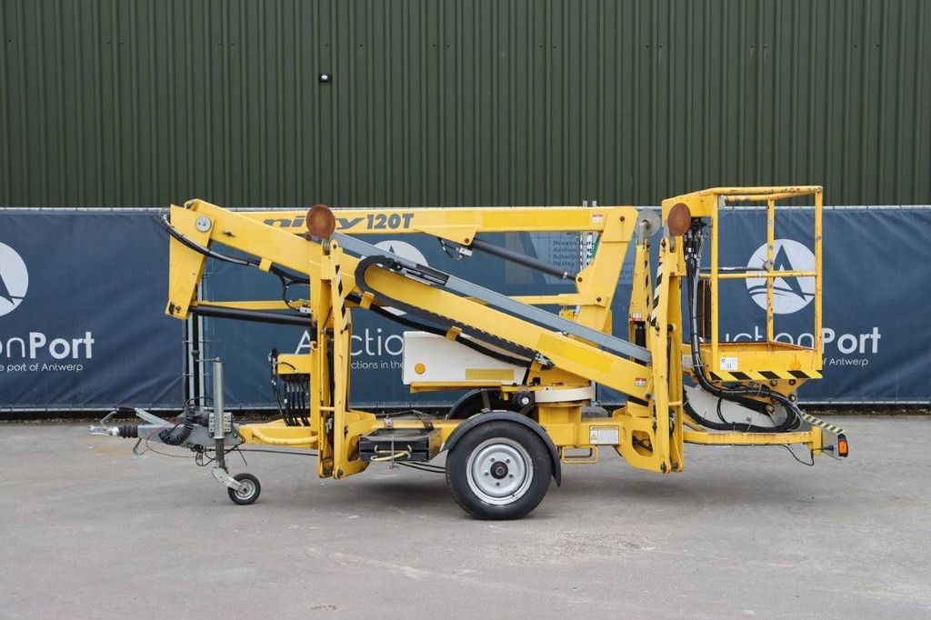 Trailer-mounted aerial platform Niftylift 120 TE 2013