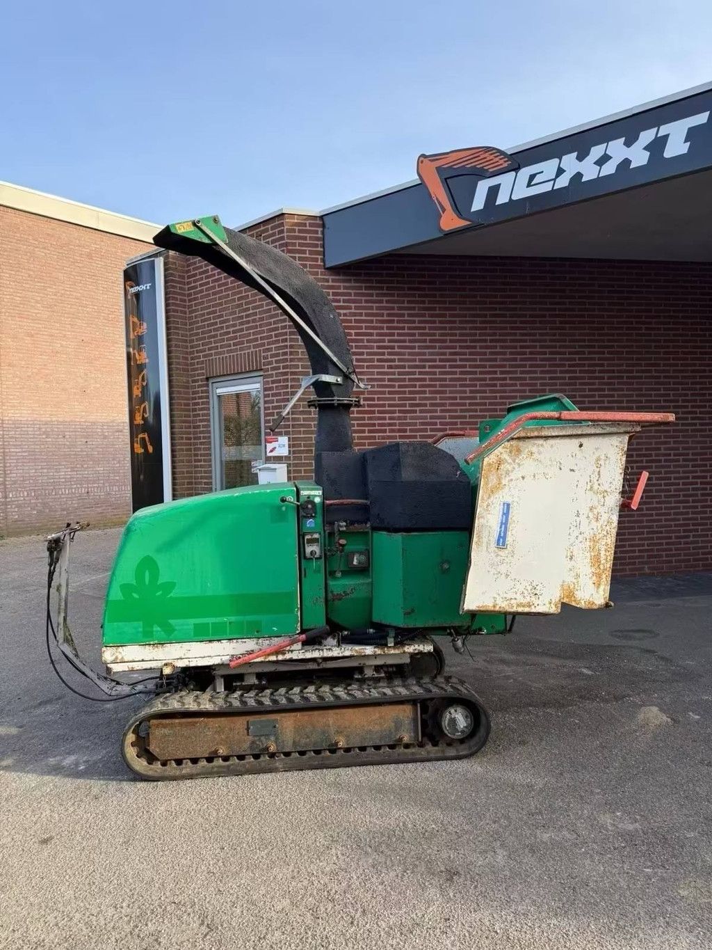 Diesel Wood Chipper