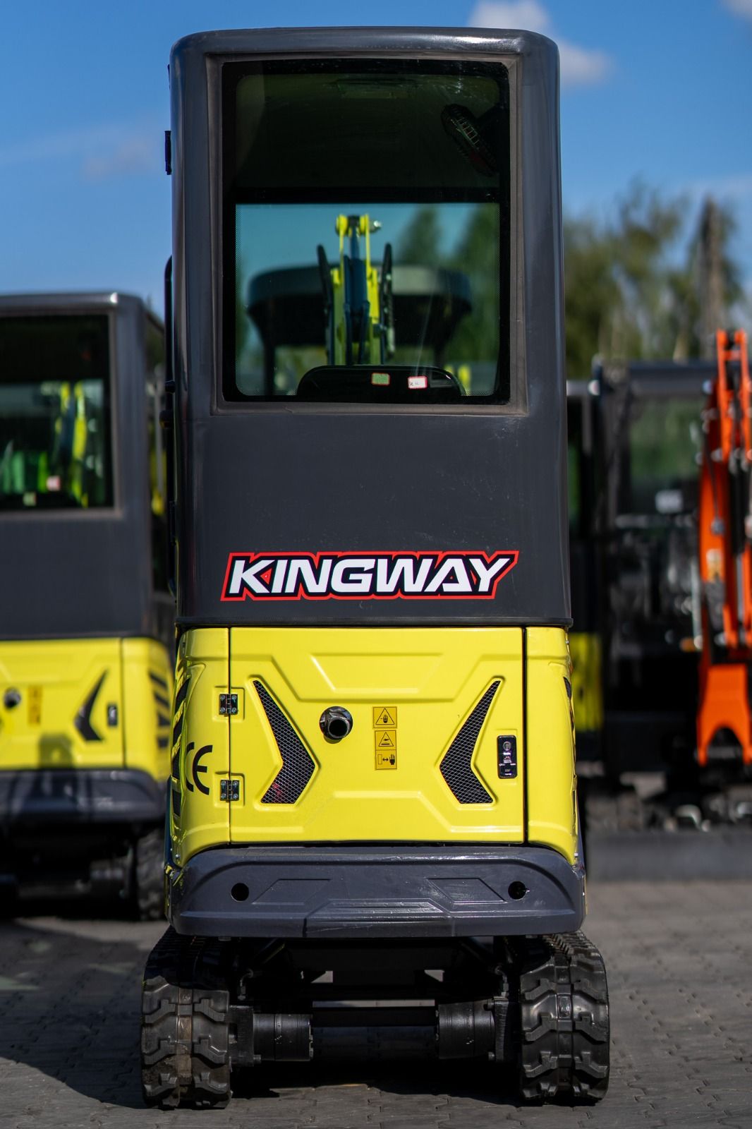 Minigraafmachine Graafmachine Minigraver Kingway Yama 950K PRO