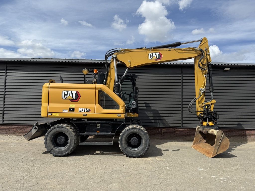 Caterpillar M314 NG mobiele graafmachine BJ 2022