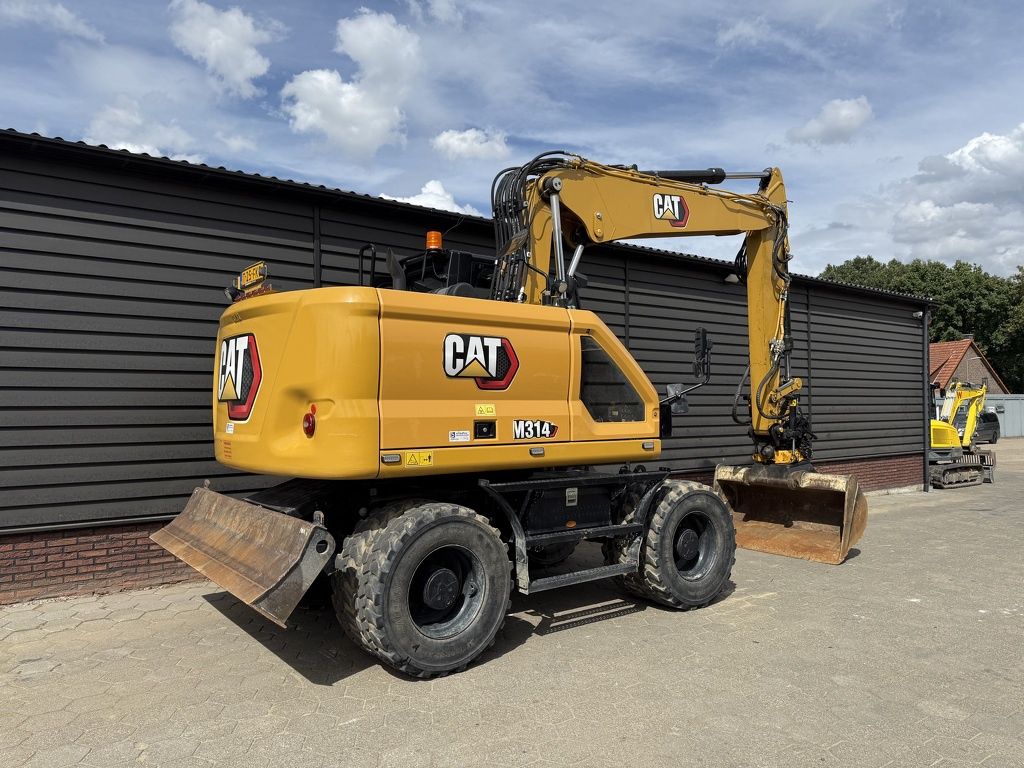 Caterpillar M314 NG mobiele graafmachine BJ 2022