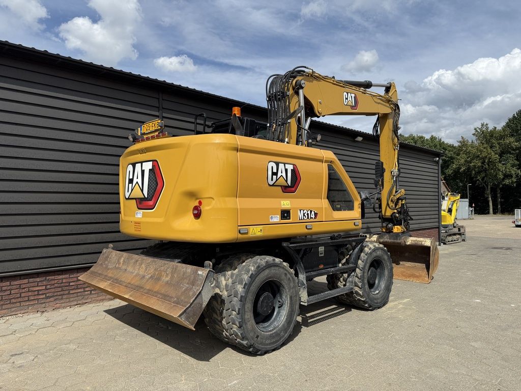 Caterpillar M314 NG mobiele graafmachine BJ 2022