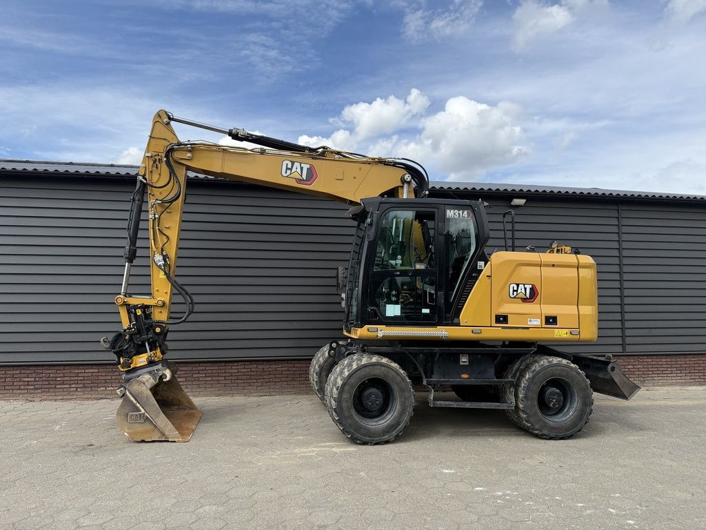 Caterpillar M314 NG mobiele graafmachine BJ 2022