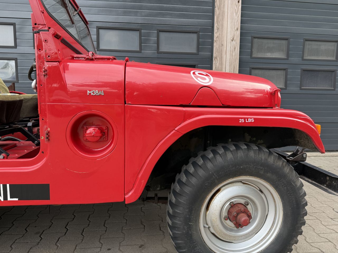 Nekaf Jeep M38A1 (origineel brandweer)