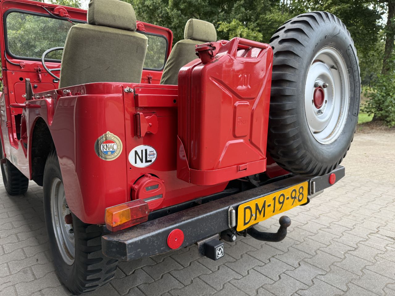Nekaf Jeep M38A1 (origineel brandweer)
