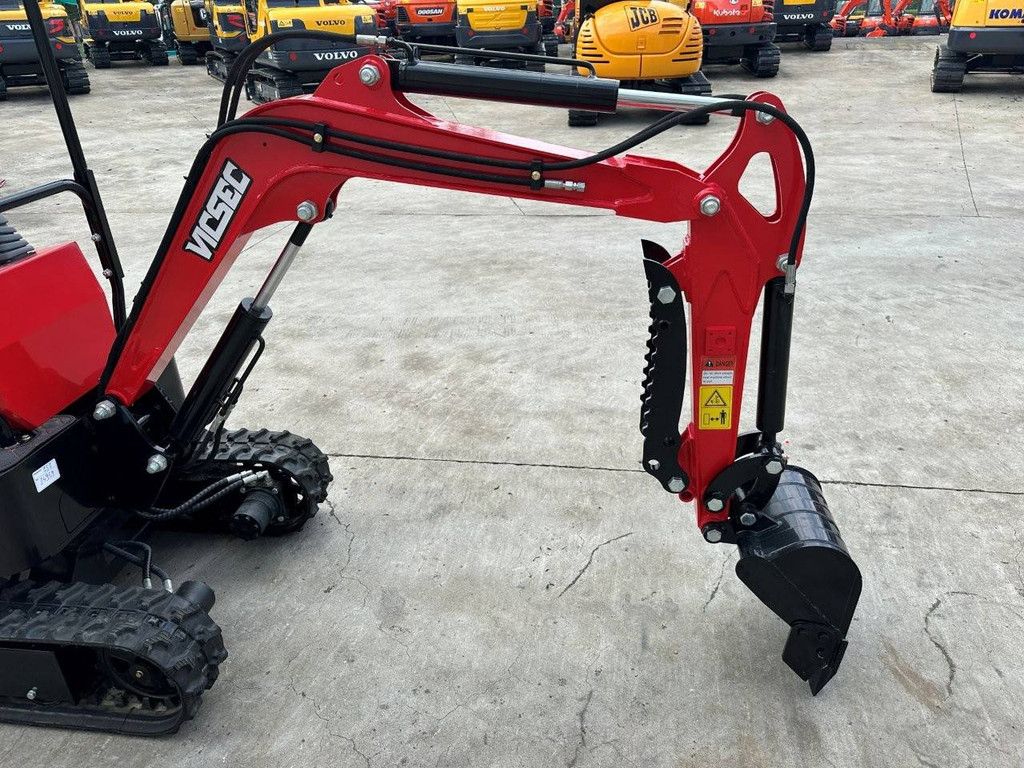 Minigraver Vicsec VC13-R Benzine 2025 Nieuw