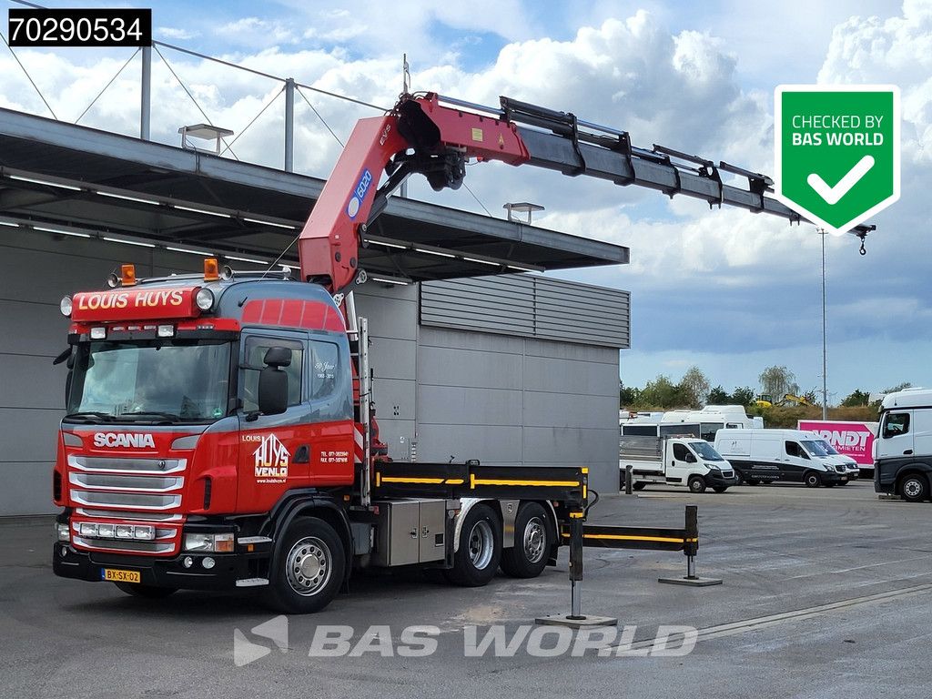 Scania G440 6X2 NL Crane Truck HMF 6020 K8 Kran Winch Retarder Lift-Steering Axle