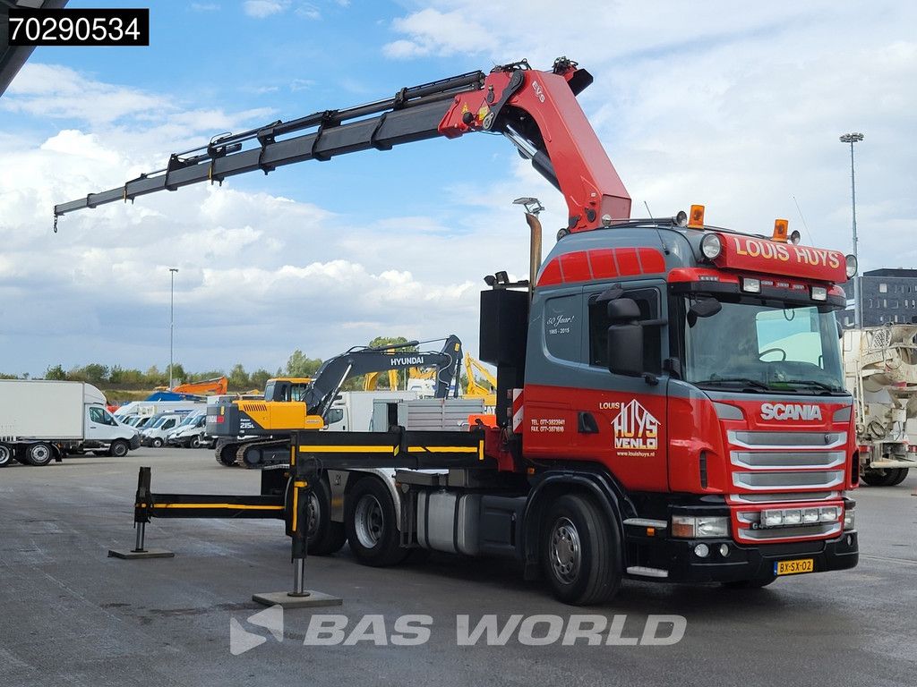 Scania G440 6X2 NL Crane Truck HMF 6020 K8 Kran Winch Retarder Lift-Steering Axle